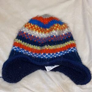 L.L. Bean Striped Knit Hat for Kids